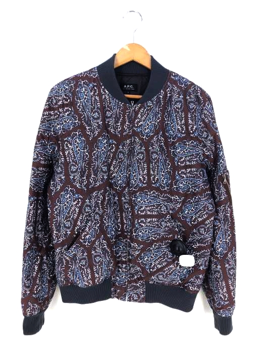 A.P.C.（アーペーセー） BLOUSON ETIENNE ペイズリー ブルゾン メンズ アウター