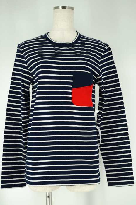 COMME des GARCONS　EDITED （コムデギャルソン　エディティッド） AD2009 ボーダーポケットカットソー レディース トップス