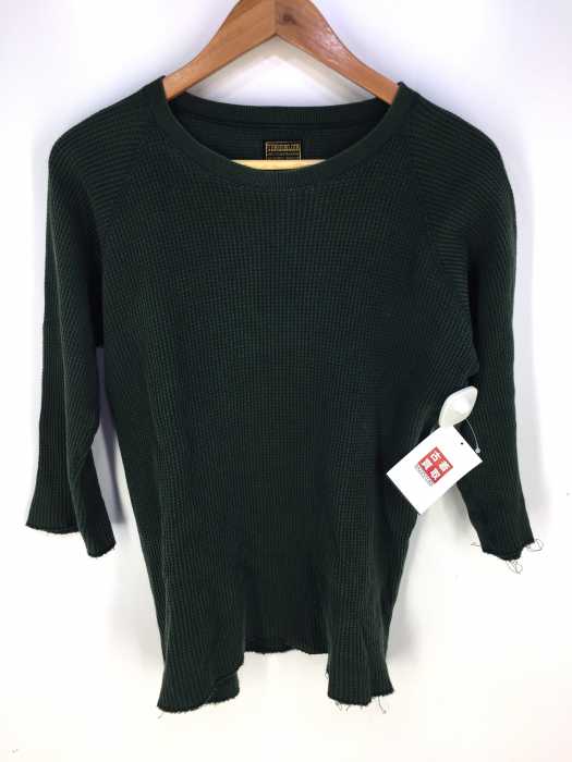 TENDERLOIN (テンダーロイン) ワッフル7分丈Tシャツ メンズ トップス