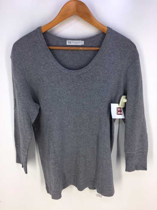Sunspel （サンスペル） 7分袖UネックTシャツ メンズ トップス