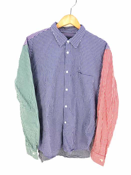 COMME des GARCONS HOMME DEUX （コムデギャルソンオムドゥ ） マルチカラー ギンガムチェック AD2012 メンズ トップス