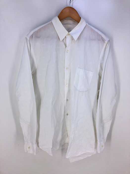 COMME des GARCONS SHIRT(コムデギャルソンシャツ) ドット柄アシンメトリーシャツ 非対称 メンズ トップス