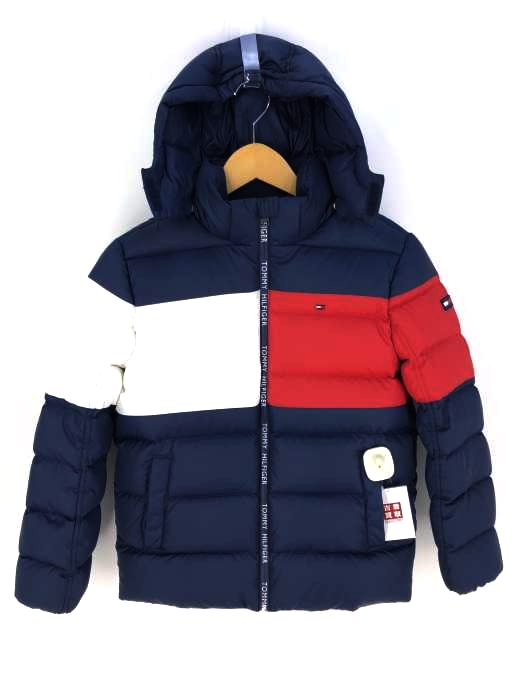 TOMMY HILFIGER（トミーヒルフィガー） カラーブロックダウンジャケット レディース アウター
