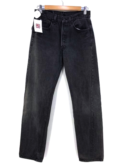 Levi's（リーバイス） 92年 501 裏ボタン522 ブラックデニム USA製