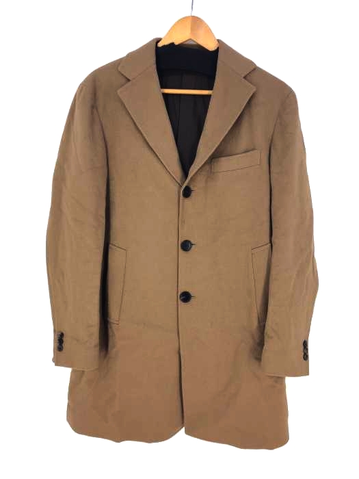 EDIFICE(エディフィス) カシミヤ混 チェスターコート メンズ アウター