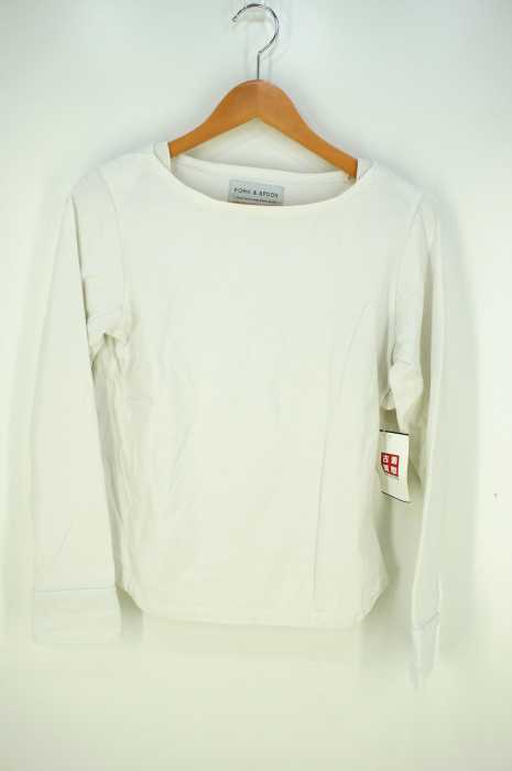 FOLK & SPOON （フォークアンドスプーン） ボートネックTシャツ レディース トップス