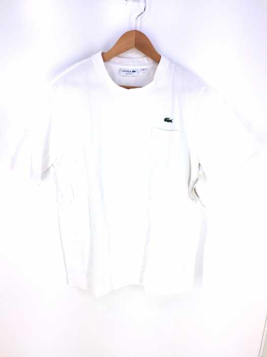 LACOSTE （ラコステ） ロゴワッペンクルーネックカットソー メンズ トップス