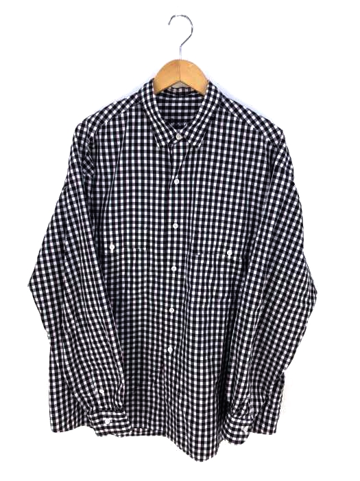 PORTER CLASSIC（ポータークラシック） ROLL UP GINGHAM CHECK SHIRT メンズ トップス