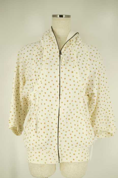 TSUMORI CHISATO （ツモリチサト） ドット柄ジップアップパーカー レディース トップス