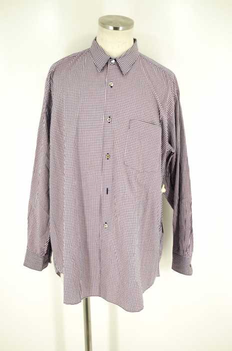 COMME des GARCONS HOMME （コムデギャルソンオム） AD1995ギンガムチェックボタンシャツ メンズ トップス