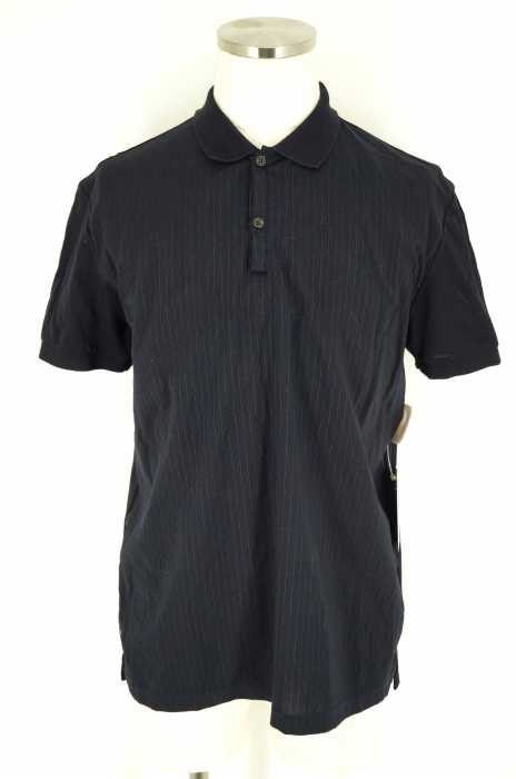 LANVIN （ランバン） 切替ストライプポロシャツ メンズ トップス