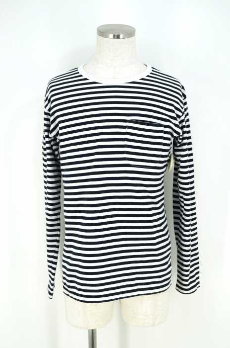 nanamica (ナナミカ) COOLMAX St. Jersey L/S Tee 長袖ボーダーTシャツ メンズ トップス