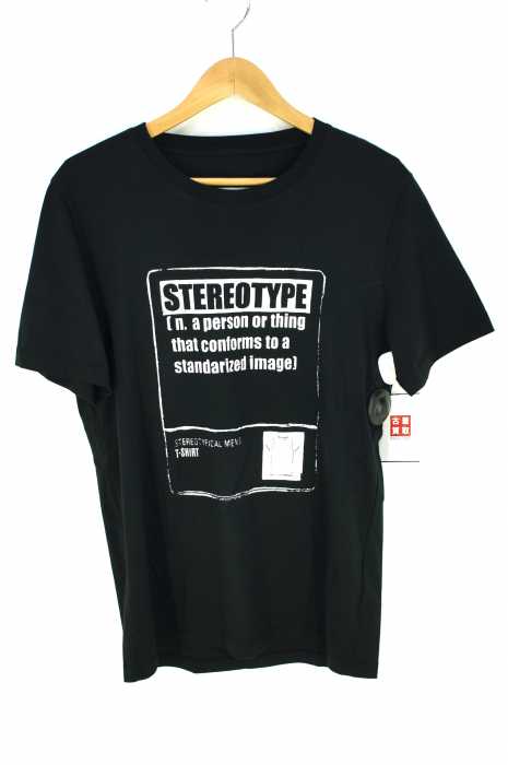 Maison Margiela (メゾンマルジェラ) AD2018 STEREOTYPE プリントTシャツ メンズ トップス