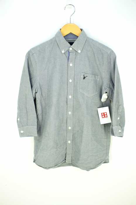 Ships シップス ボタンダウン七分袖シャツ メンズ トップス ブランド古着買取販売バズストア