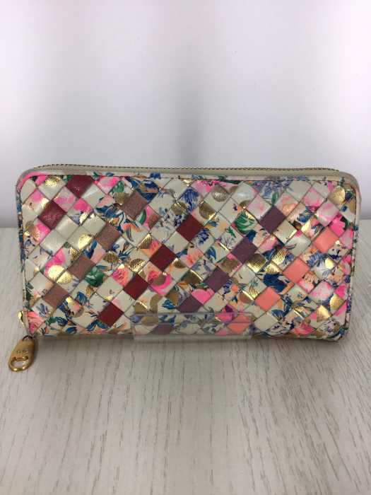 tsumori chisato CARRY（ツモリチサトキャリー） 総柄　編込み　ウォレット レディース 財布・ケース