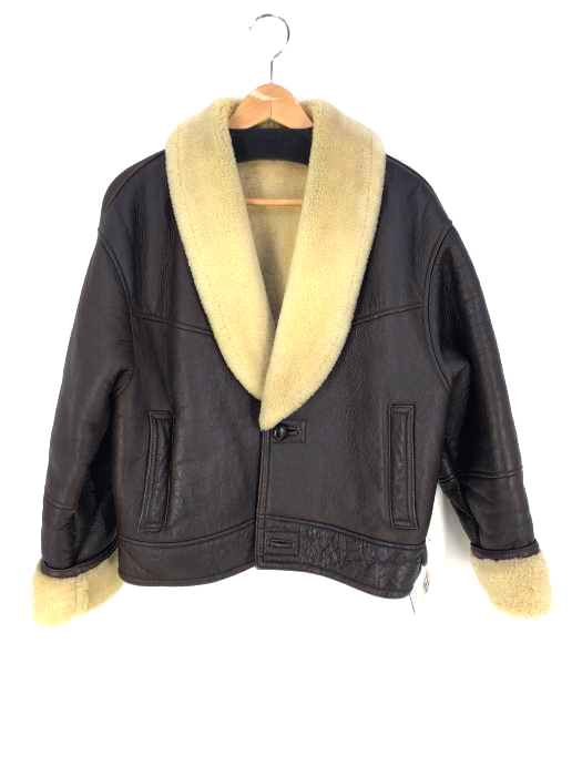 SHEARLING（シアリング） ラム革裏ボアジャケット メンズ アウター