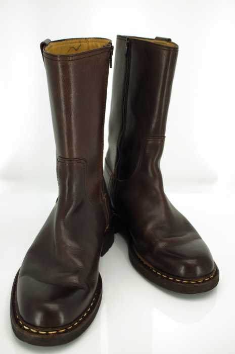 PARABOOT シープスキン サイドジップ ペコスブーツ パラブーツ 42 PARABOOT シープスキン サイドジップ ペコスブーツ パラブーツ 42