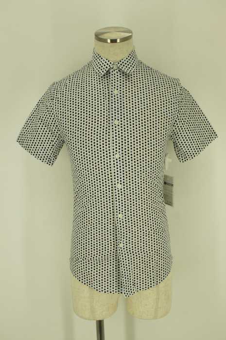 TOPMAN （トップマン） 総柄半袖ボタンシャツ メンズ トップス