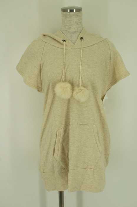 w closet WEARS INC. （ダブルクローゼットウェアーズインク） ラグラン切替半袖パーカー トップス レディース トップス