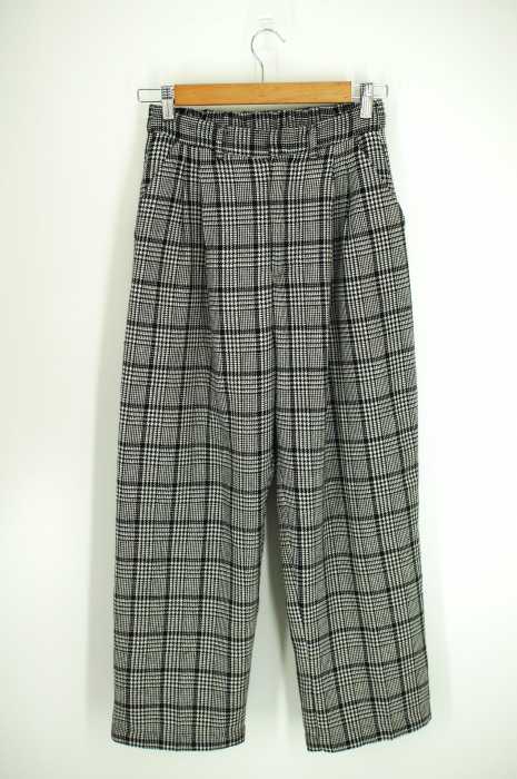 KBF (ケイビーエフ) 16AW チェックパンツ レディース パンツ