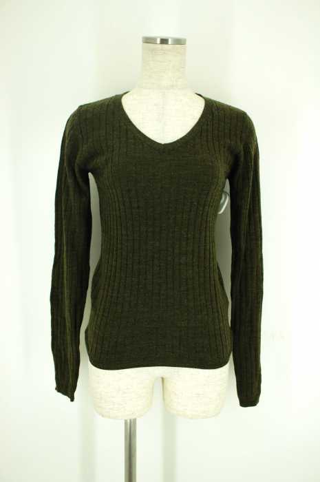 moussy (マウジー) BASIC RIB KNIT レディース トップス