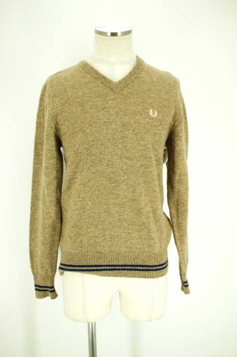 FRED PERRY （フレッドペリー） シェットランドVネックニット メンズ トップス