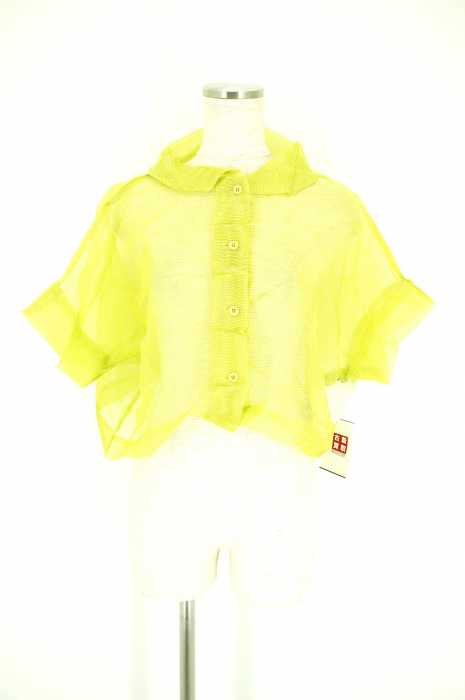 me ISSEY MIYAKE (ミー イッセイミヤケ) ショート丈プリーツ加工シャツジャケット レディース トップス