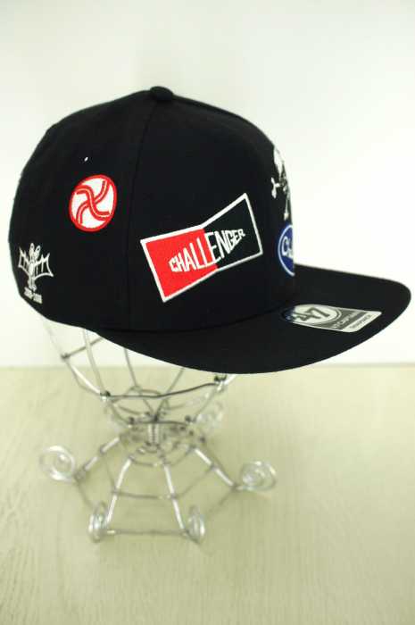 47 × challenger キャップ CHALLENGER 7th ANNIV 47 ARRANGED LOGO CAP チャレンジャー 7