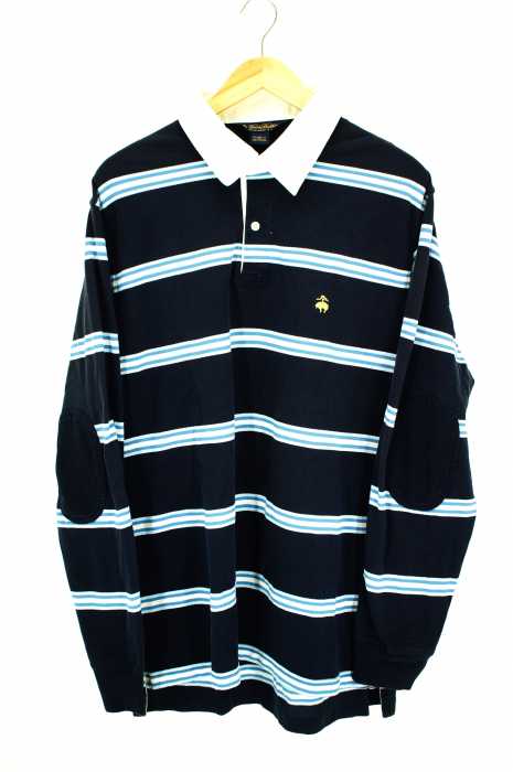 BROOKS BROTHERS(ブルックスブラザーズ) 鹿の子シャツ 長袖ポロシャツ メンズ トップス