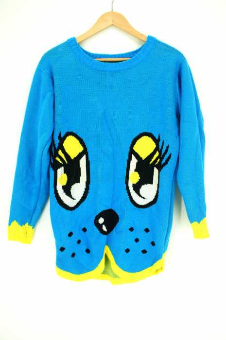 galaxxxy(ギャラクシー) バイカラーニットトップス レディース トップス