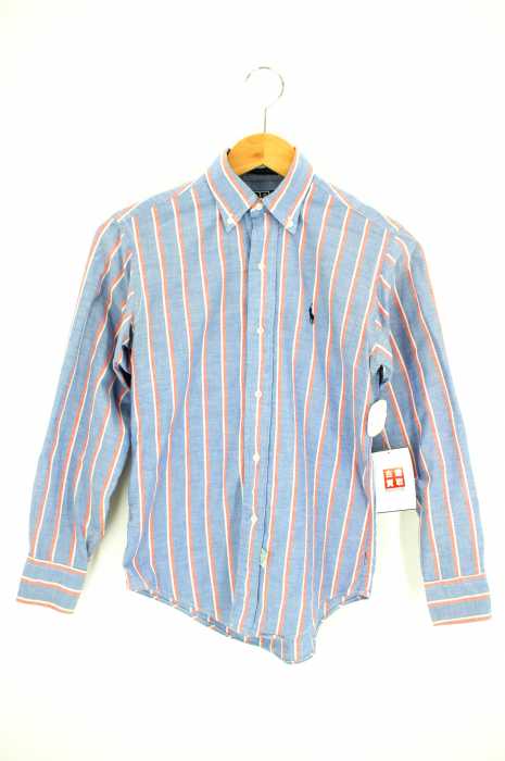 Polo by RALPH LAUREN （ポロバイラルフローレン） ストライプ柄シャツ レディース トップス
