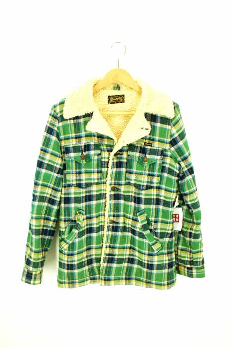 nano universe×Wrangler(ナノユニバースラングラー) ボアシャツジャケット メンズ アウター