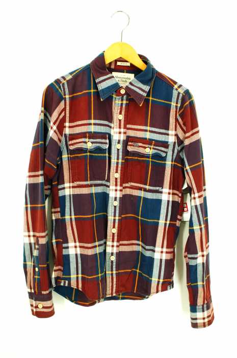 Abercrombie & Fitch(アバクロンビーアンドフィッチ) チェックシャツ メンズ トップス