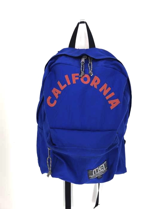 MEI(メイ) CALIFORNIA刺繍ロゴバックパック メンズ バッグ