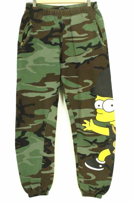 JOYRICH （ジョイリッチ） SIMPSONS 迷彩柄スウェットパンツ メンズ パンツ