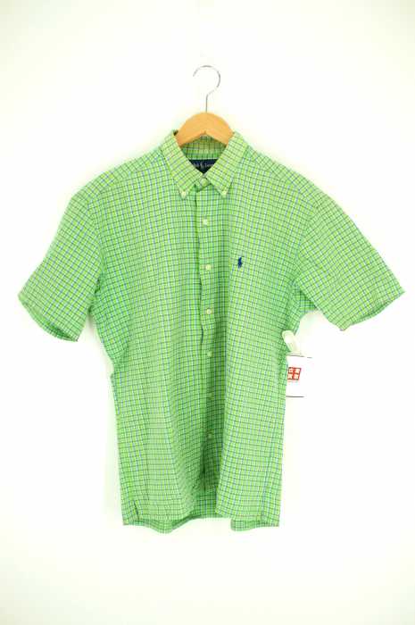 RALPH LAUREN （ラルフローレン） チェック柄半袖ボタンダウンシャツ メンズ トップス