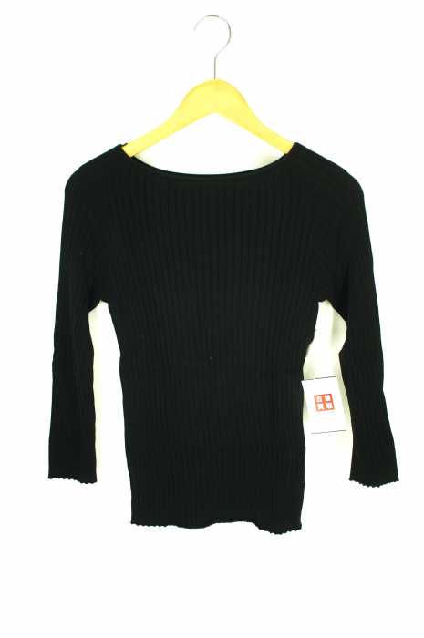 BEAUTY & YOUTH UNITED ARROWS(ビューティーアンドユースユナイテッドアローズ) ワイドリブボートネック8分袖ニット レディース トップス