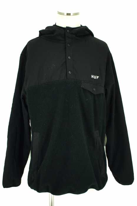 HUF （ハフ） フリース切替 パーカ メンズ アウター