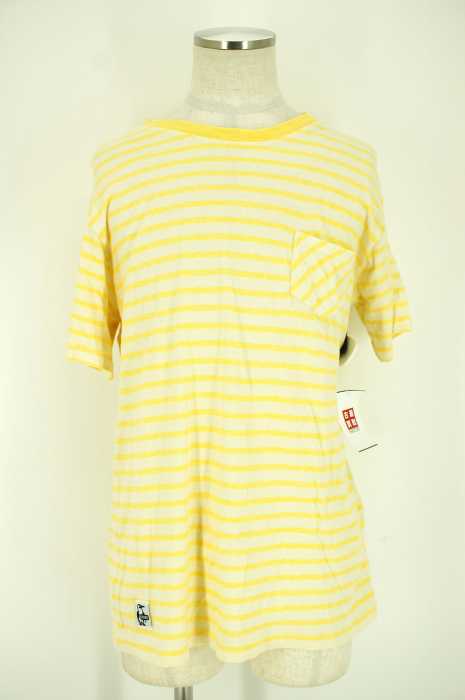 CHUMS（チャムス） H/Border Pocket T-Shirt/ヘザーボーダーポケットTシャツ メンズ トップス