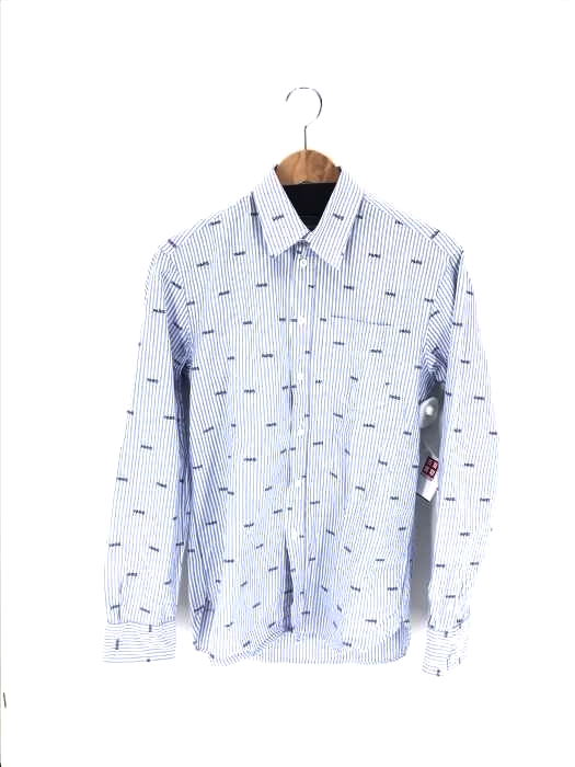 MAISON KITSUNE（メゾンキツネ） PARIS ストライプ柄シャツ メンズ トップス