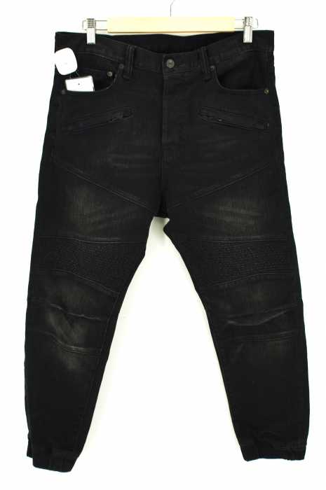 DENIM & SUPPLY RALPH LAUREN (デニムアンドサプライ ラルフローレン) ユーズド加工バイカーデニム メンズ パンツ