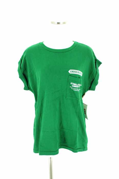 moussy (マウジー) Cross Bandary Tシャツ レディース トップス