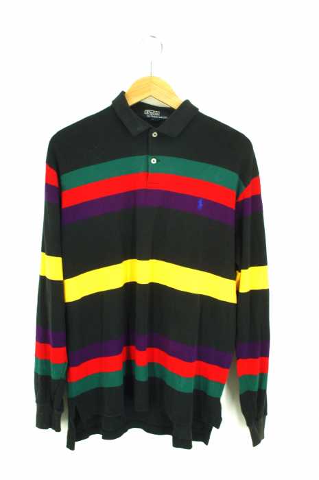 Polo by RALPH LAUREN (ポロバイラルフローレン) マルチボーダーポロシャツ メンズ トップス