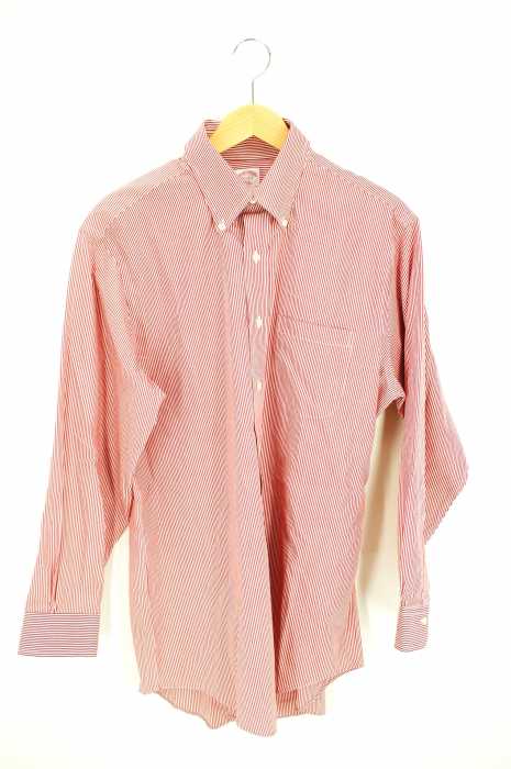 BROOKS BROTHERS(ブルックスブラザーズ) ストライプ柄ボタンダウンシャツ メンズ トップス
