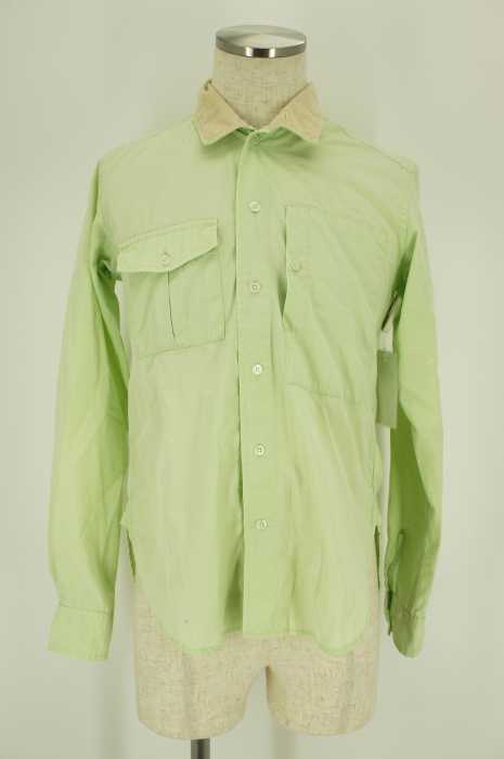WOOLRICH WOOLEN MILLS （ウールリッチウーレンミルズ） 襟切替ガチャポケシャツ メンズ トップス