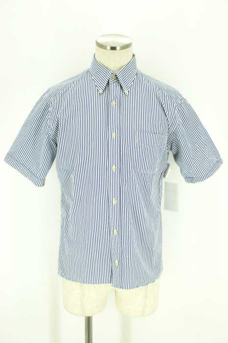 UNITED ARROWS green label relaxing (ユナイテッドアローズグリーンレーベルリラクシング) ストライプ柄ボタンダウンシャツ メンズ トップス