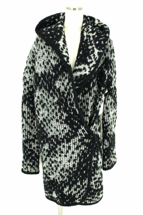 DIANE VON FURSTENBERG （ダイアンフォンファステンバーグ） 総柄ロングニットアウター レディース アウター