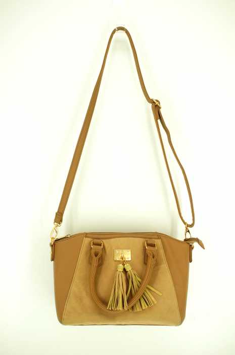 CECIL McBEE（セシルマクビー） タッセルレザーハンドバッグ レディース バッグ