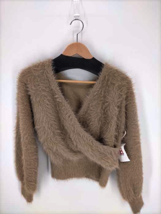moussy（マウジー） CACHE COEUR FLUFFY TOP レディース トップス