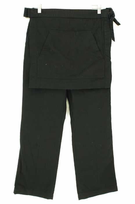 ISSEY MIYAKE（イッセイミヤケ） 15SS 巻きエプロン付きコットンワイドストレートパンツ メンズ パンツ